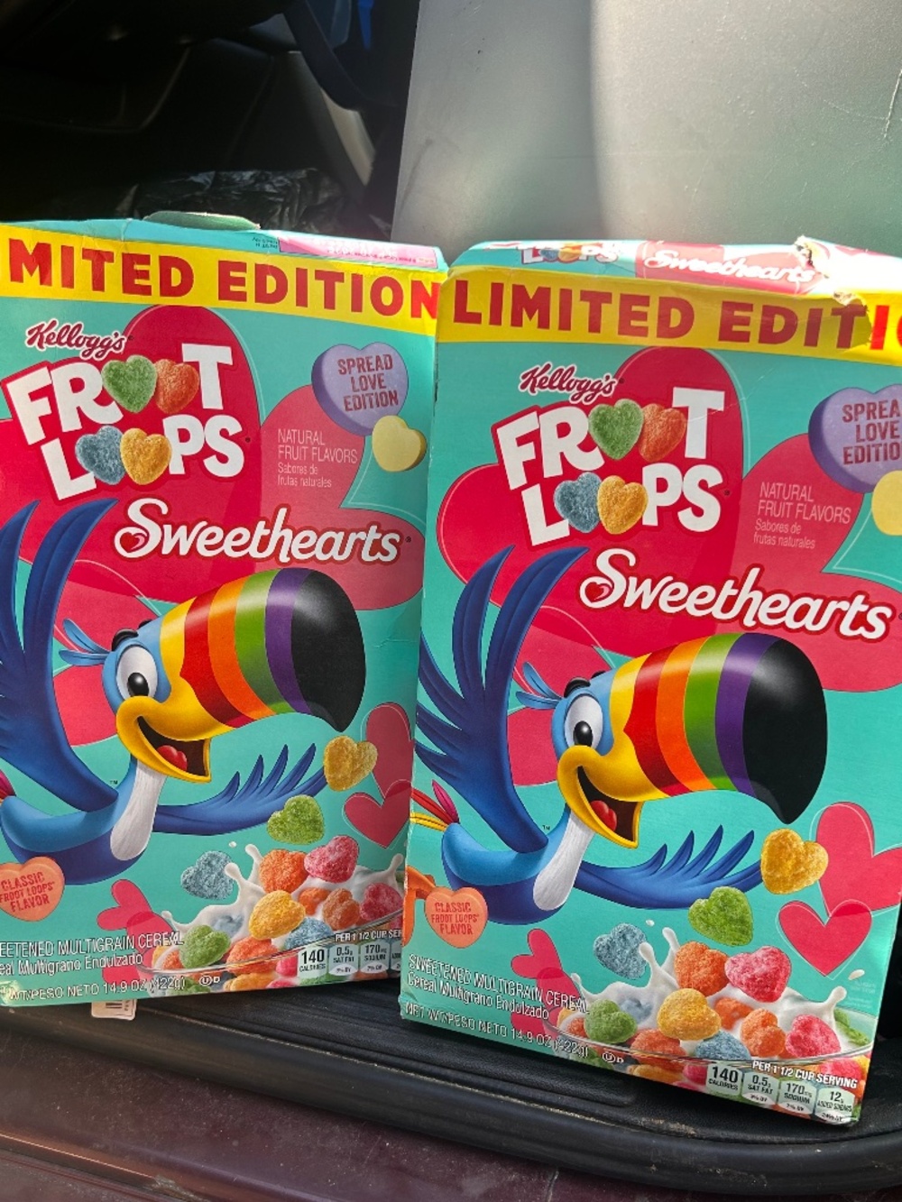 Kellogg’s Limited Edition Froot Loops Sweetheart Breakfast Cereal
